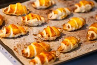 Mini-feuilletés au confit d'oignons doux des Cévennes 